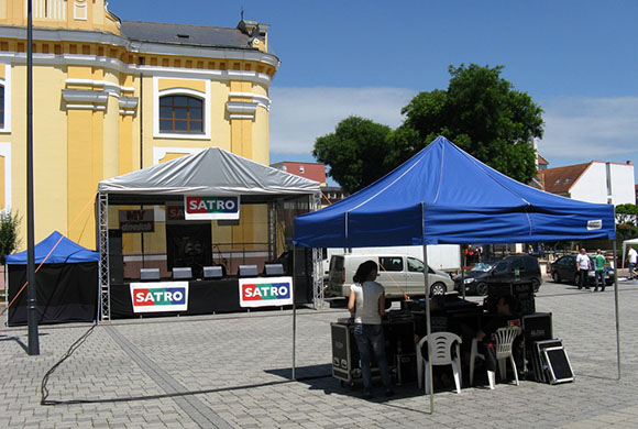 zastrešenie a konštrukcie eventov